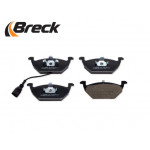 BRECK Bremsbelagsatz, Scheibenbremse